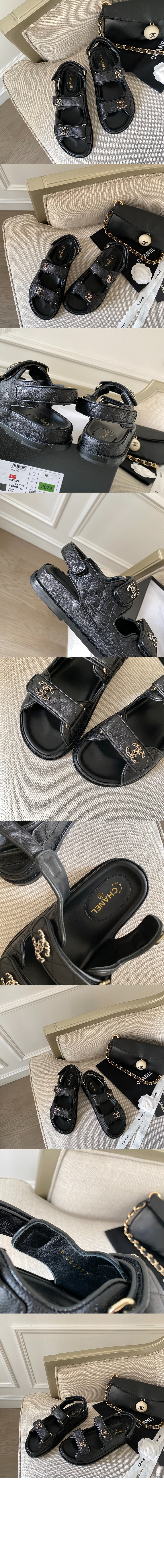 샤넬 샌들 G35427