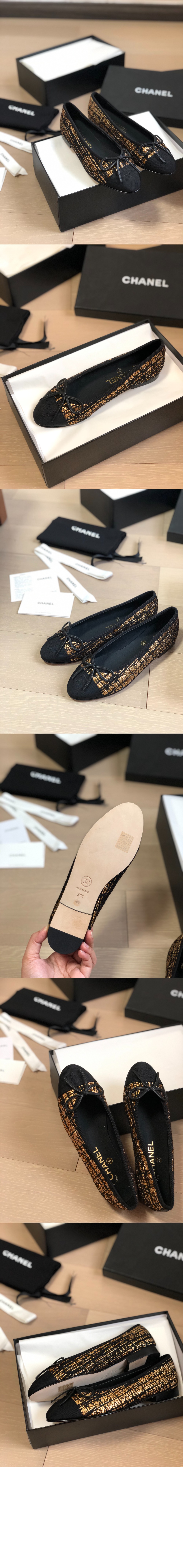 샤넬 발레리나 플랫슈즈 G02819