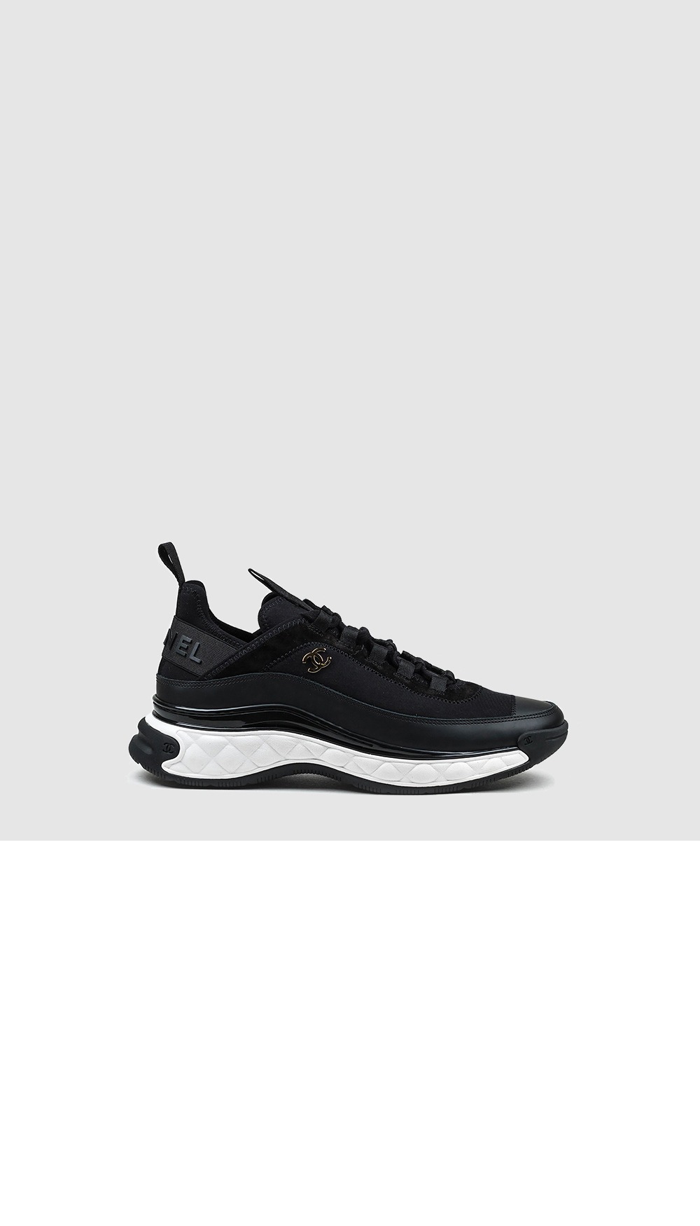 샤넬 믹스드파이버 스니커즈 G35617