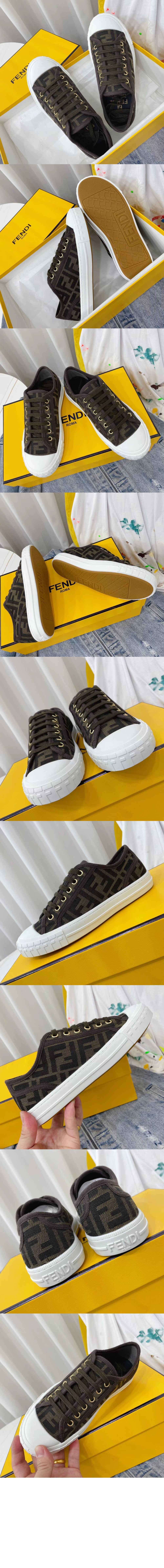 펜디 FF 도미노 스니커즈 8E8325