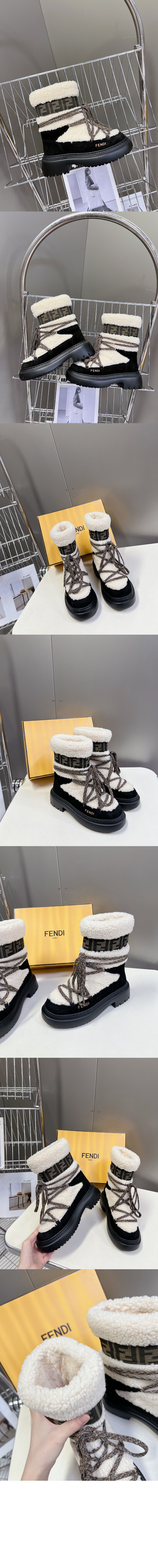 펜디 스웨이드 부츠 8T8591