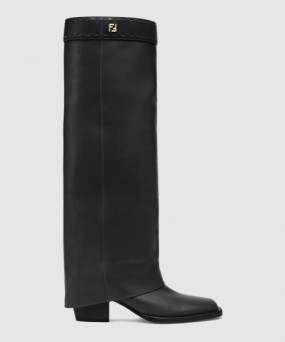 펜디 가죽 하이힐 부츠 8W8566