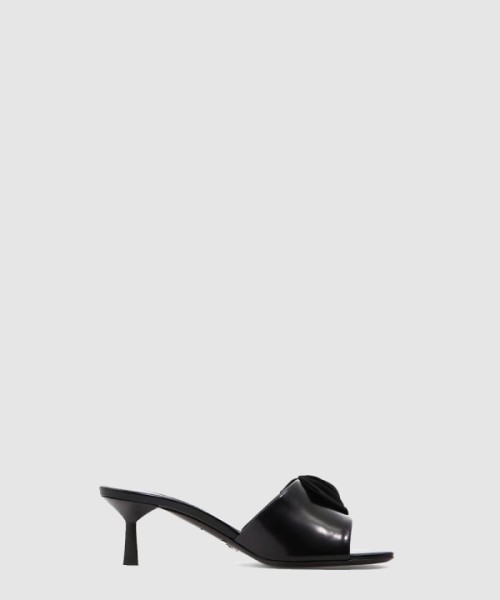 프라다 플라워 뮬 슬리퍼 1XX665