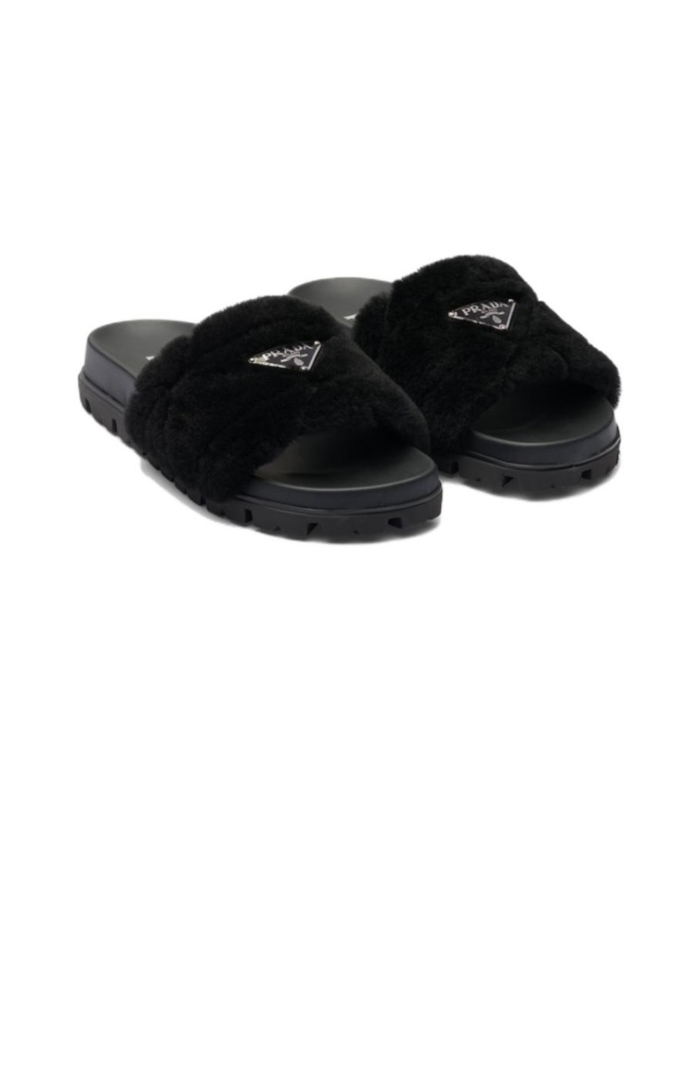프라다 시어링 슬라이드 1XX592