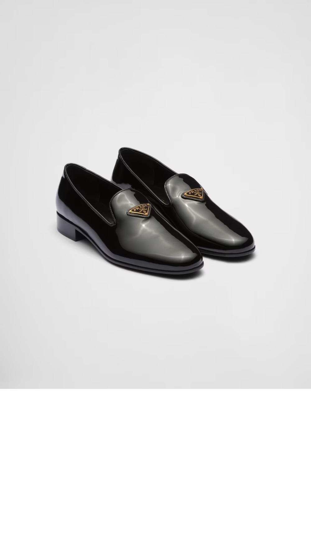 프라다 페이턴트 로퍼 1S365N