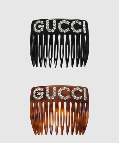 구찌 크리스탈 헤어콤 503957