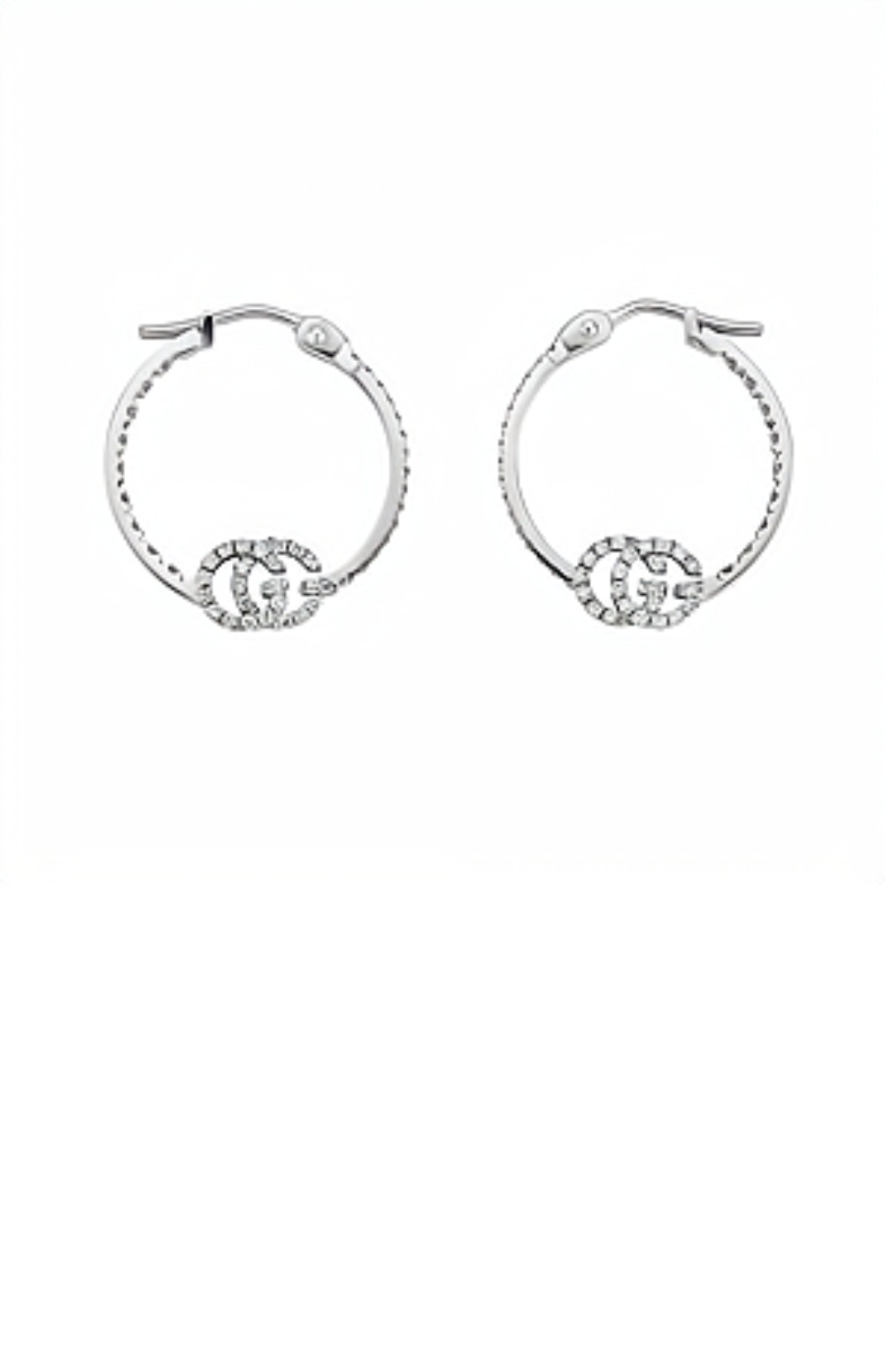 구찌 GG Running 다이아몬드 귀걸이 581982