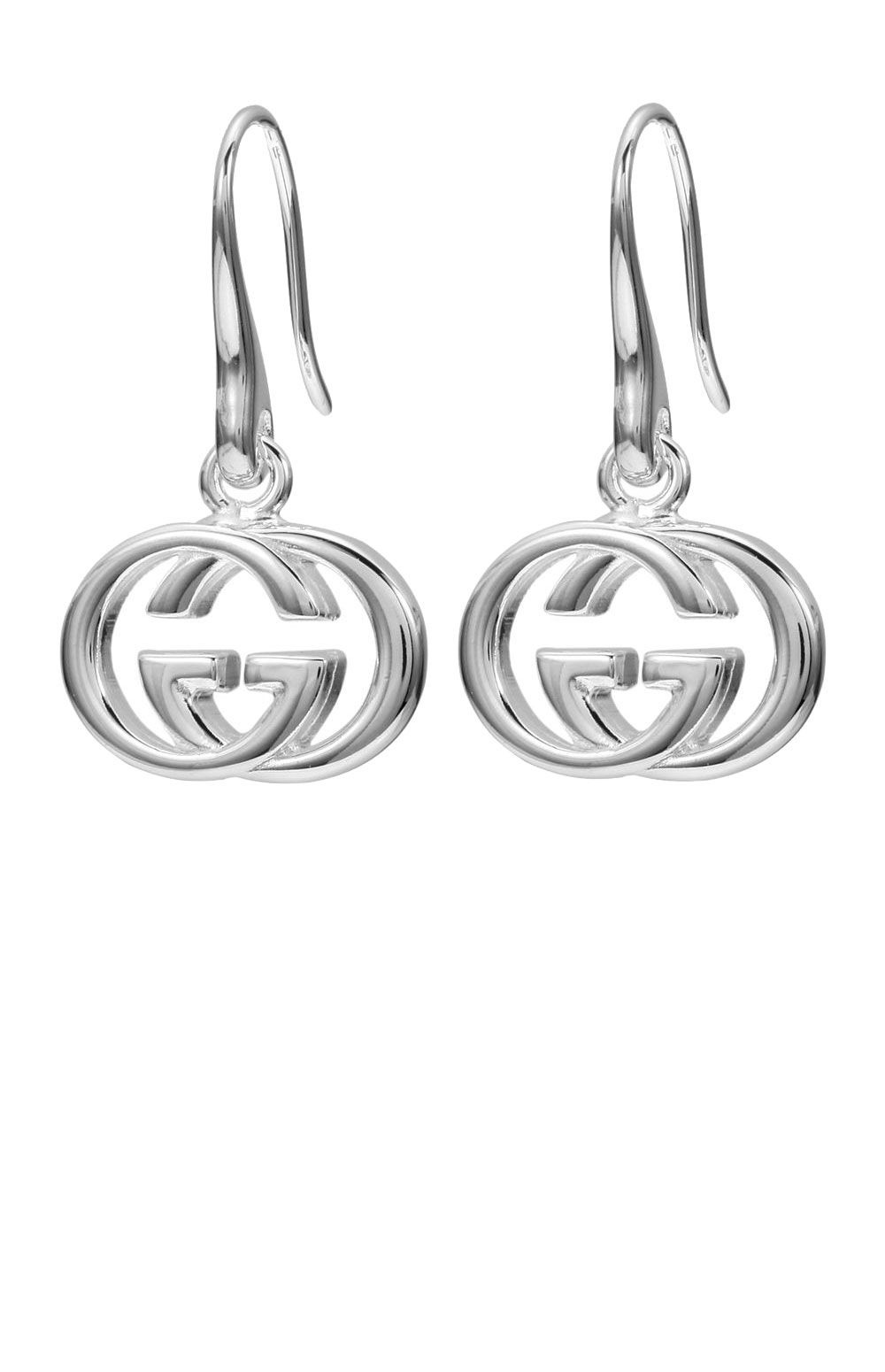 구찌 피어스 인터로킹 G 실버 귀걸이 223321