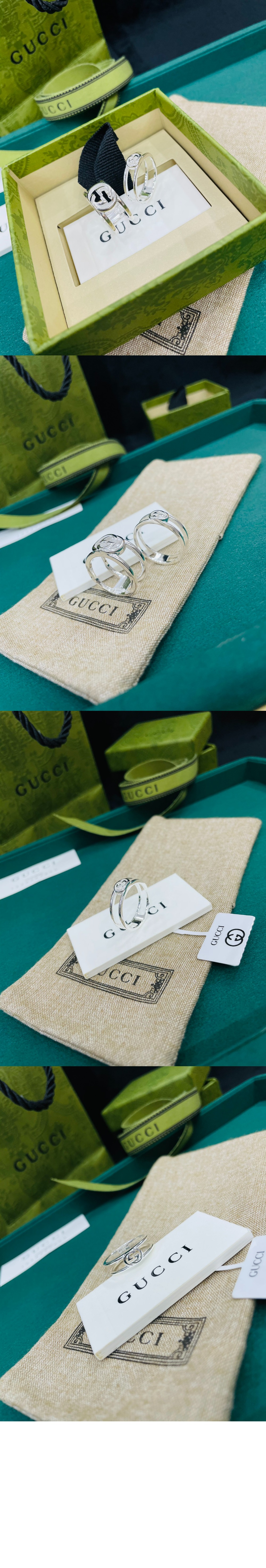 구찌 인터락킹 반지 298036