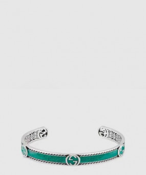 구찌 인터로킹 G 팔찌 645570