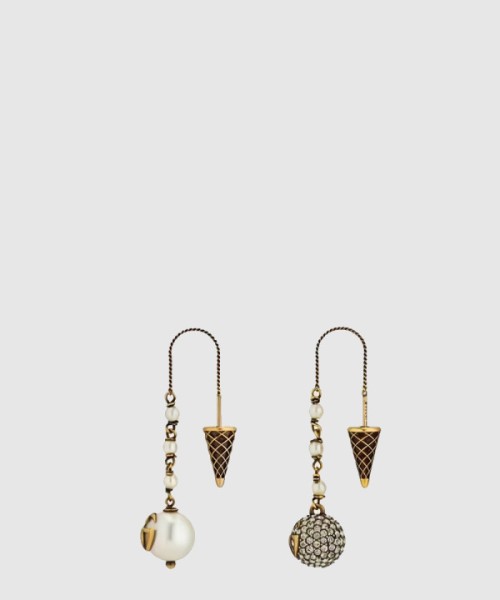 구찌 GG 아이스크림 드롭 귀걸이 661195