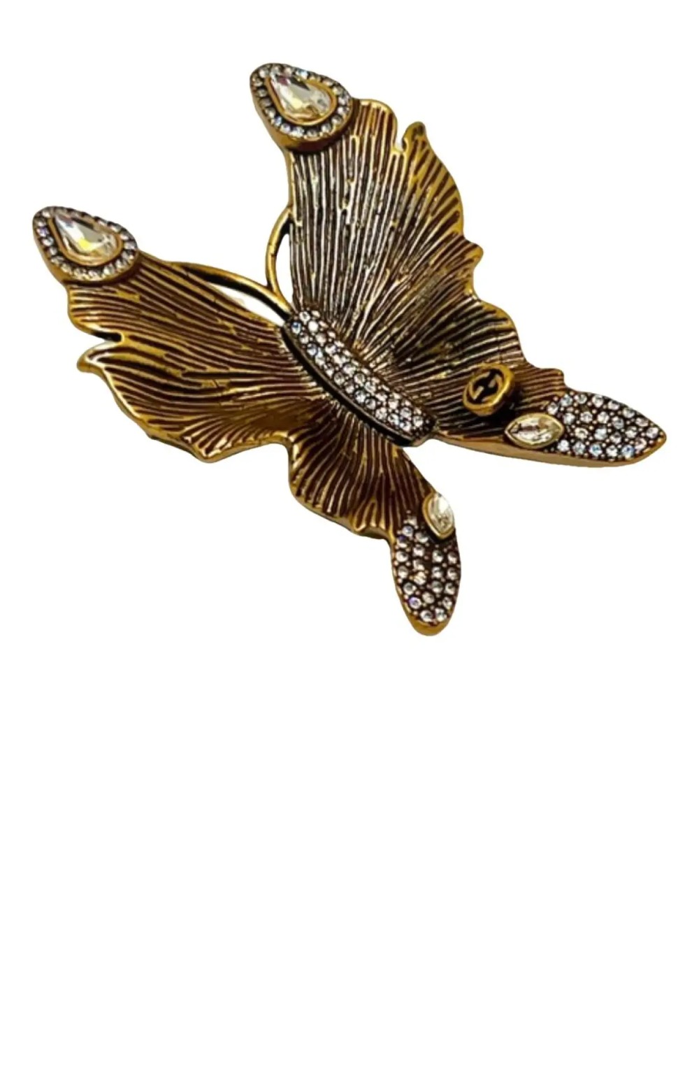 구찌 2D 나비 브로치 716447