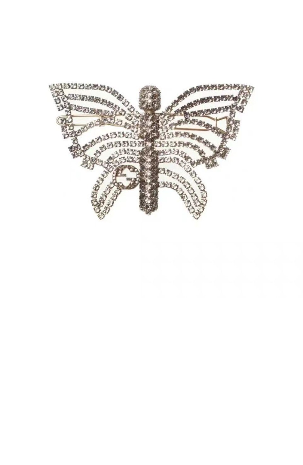 구찌 크리스탈 머리핀 621939