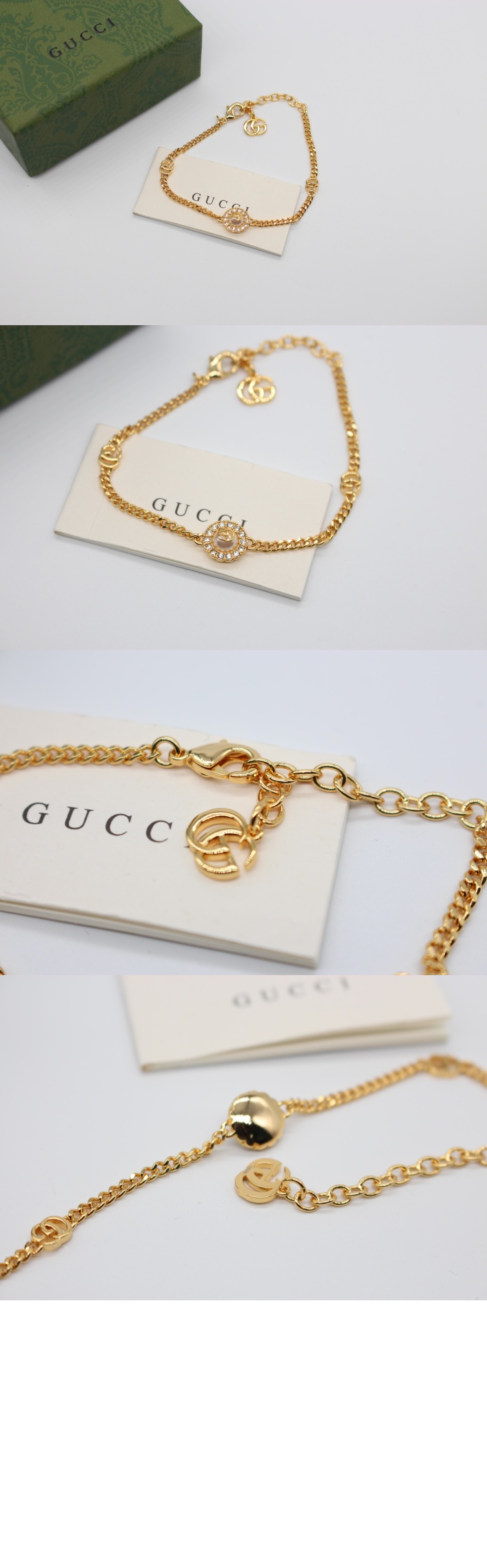 구찌 Double G Flower 팔찌 70260