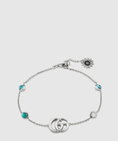 구찌 더블 G 자개 팔찌 527393