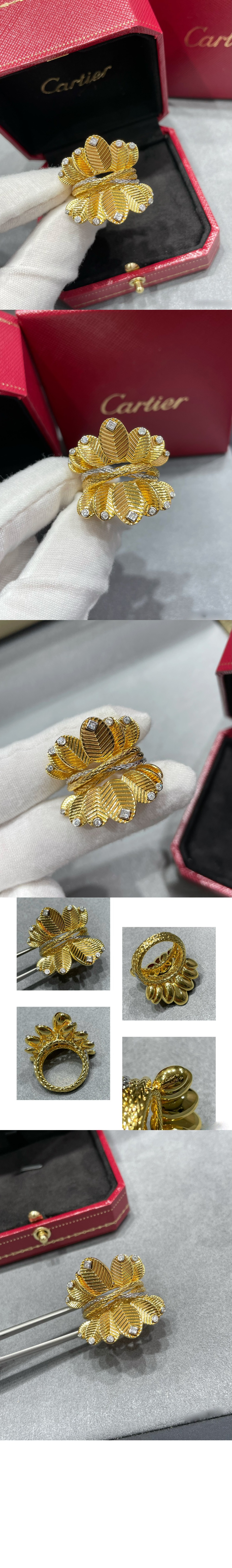 까르띠에 그랑 드 카페 링 N4804800