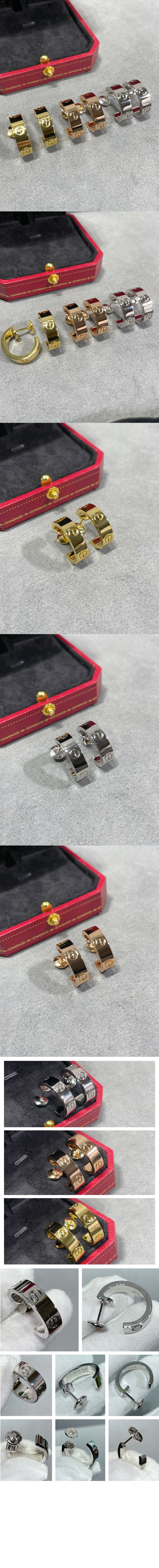 까르띠에 LOVE 귀걸이 B8022500