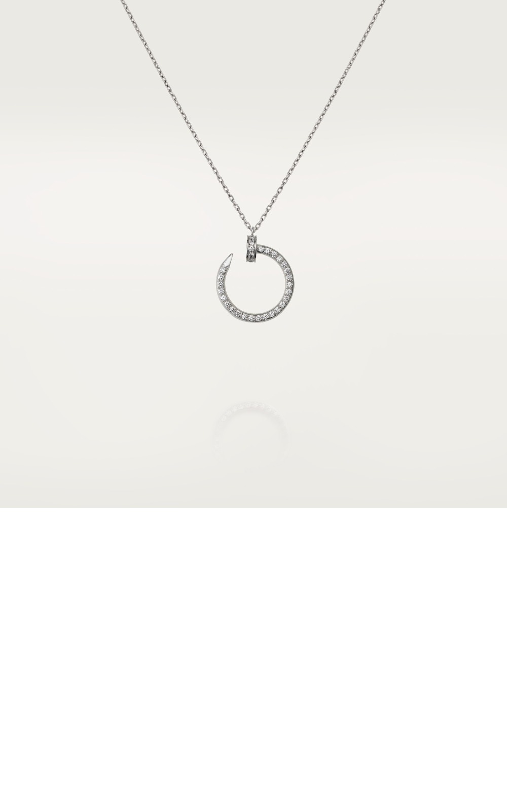 까르띠에 저스트 앵 끌루 네크리스 B7224897