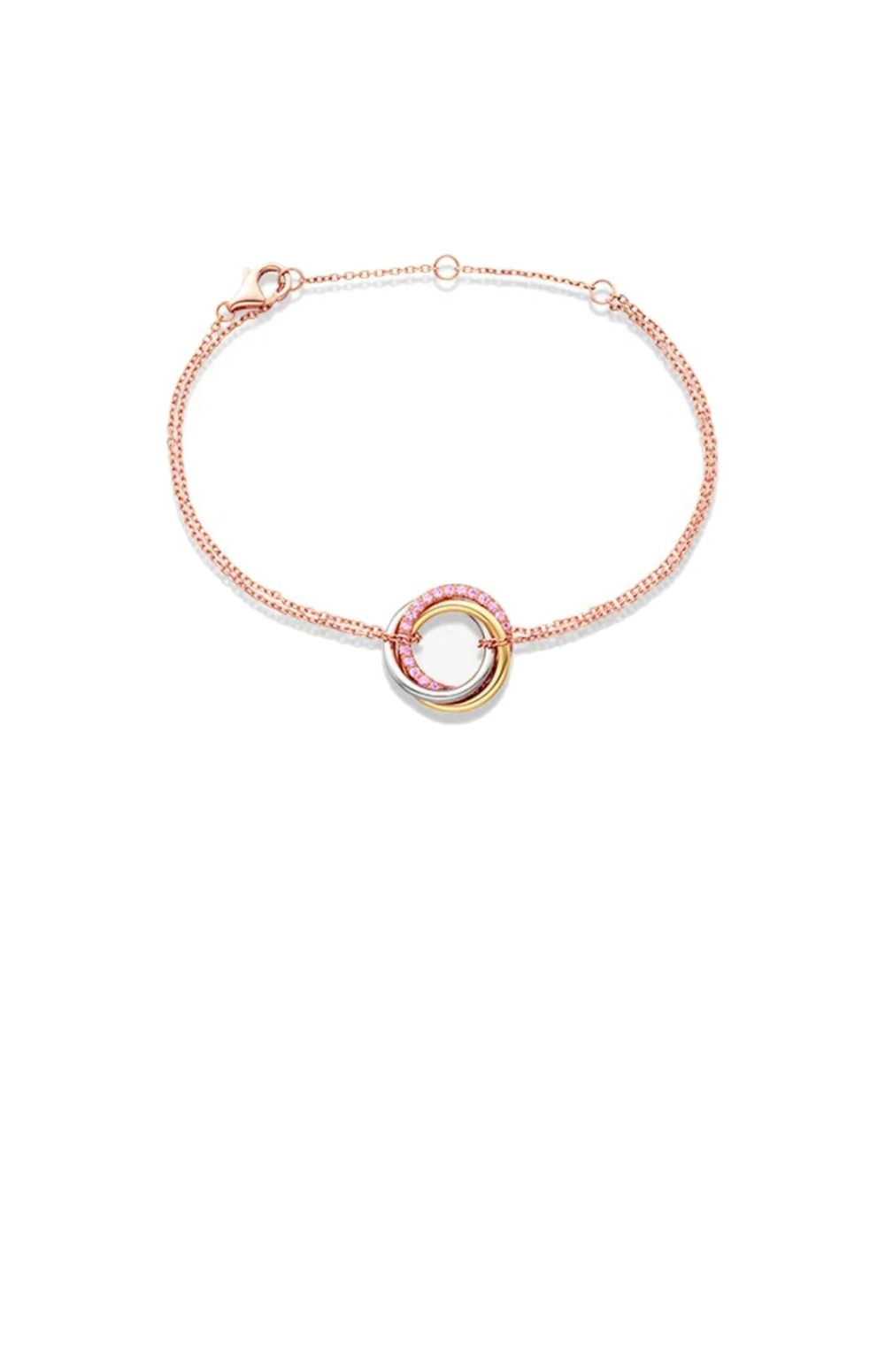 까르띠에 트리니티 팔찌 B6069317