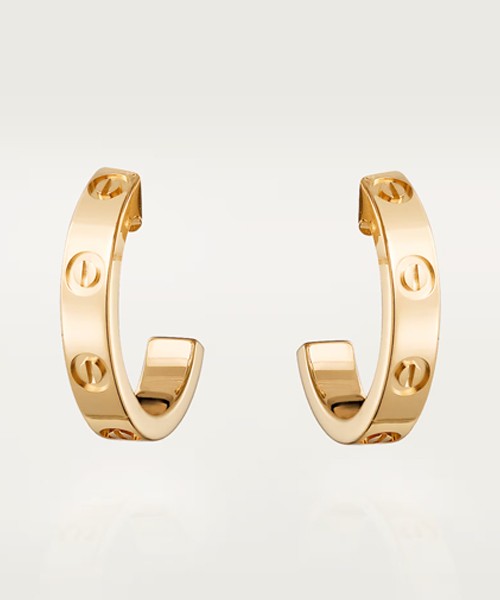 까르띠에 LOVE 후프 이어링, 스몰 모델