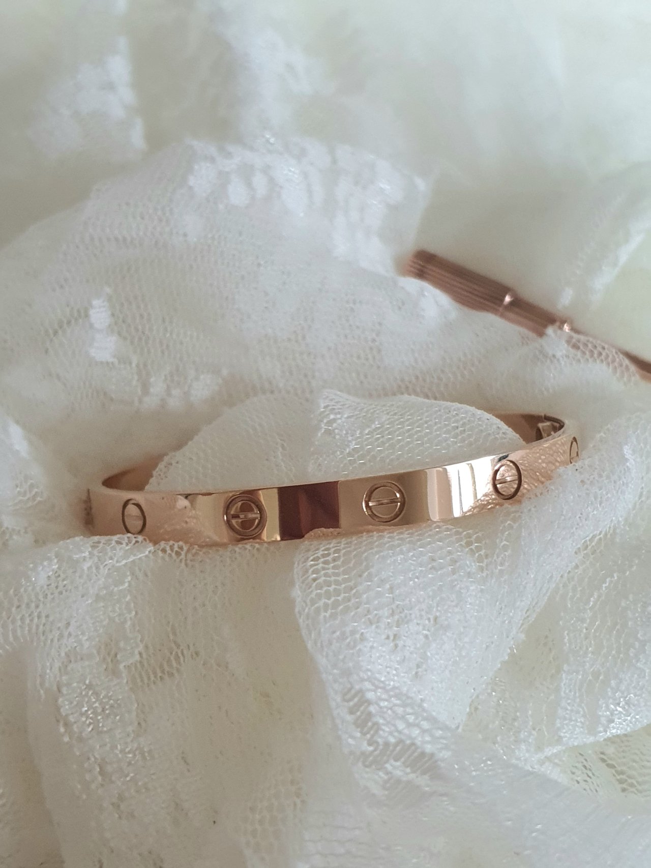 까르띠에 팔찌 로즈골드