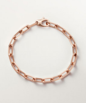 까르띠에 산토스 드 브레이슬릿 미듐 로즈골드