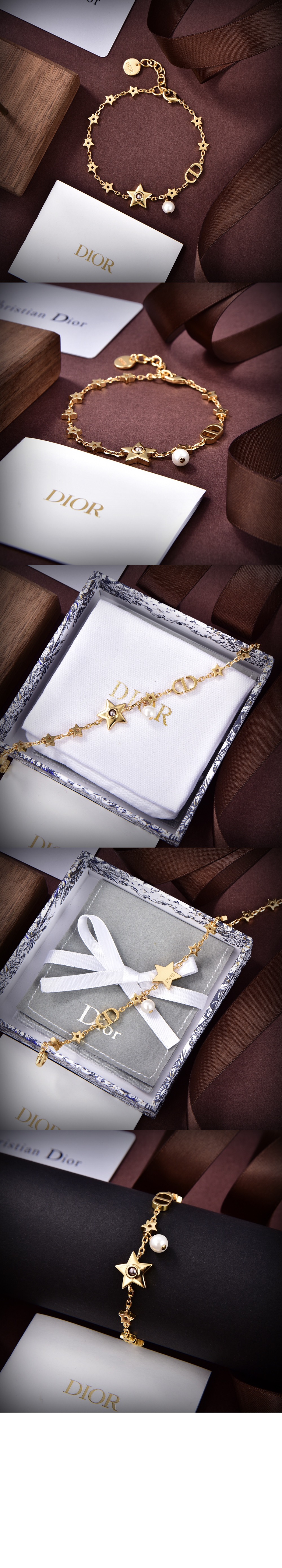 디올 Dior Star 팔찌 B1952