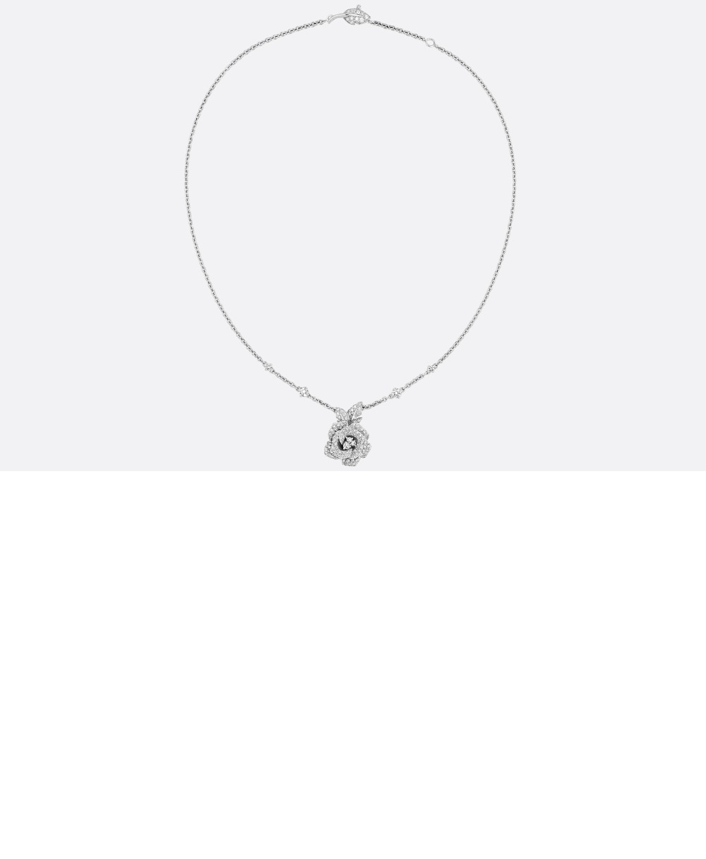 디올 Rose Dior Bagatelle 미디엄 목걸이 JBAG9