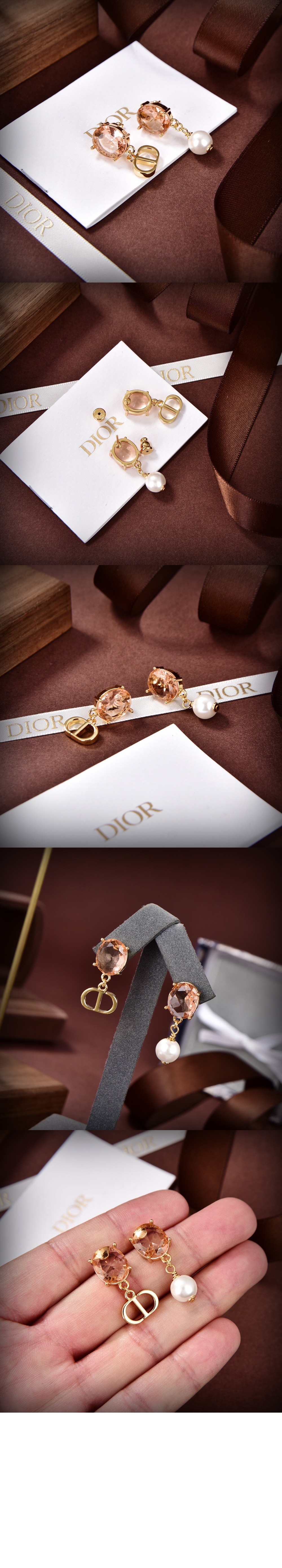 디올 Petit CD 귀걸이 E1915