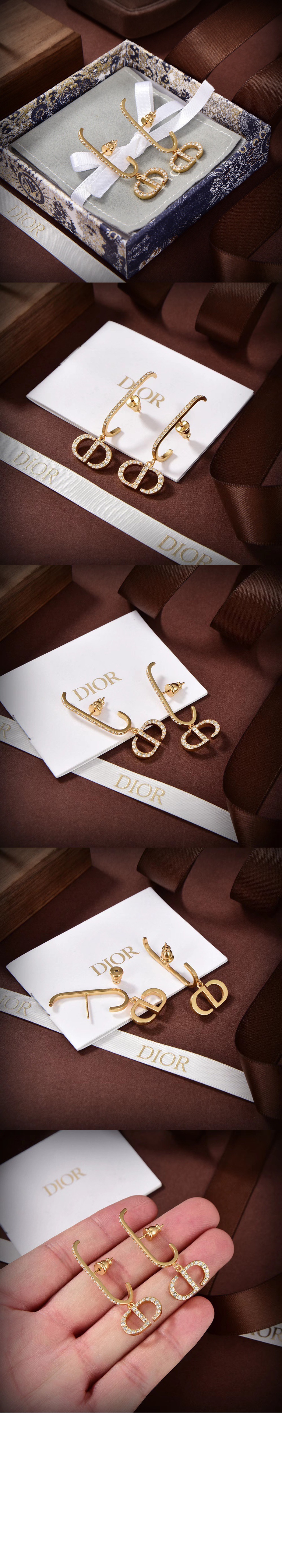 디올 30 Montaigne 귀걸이 E2028