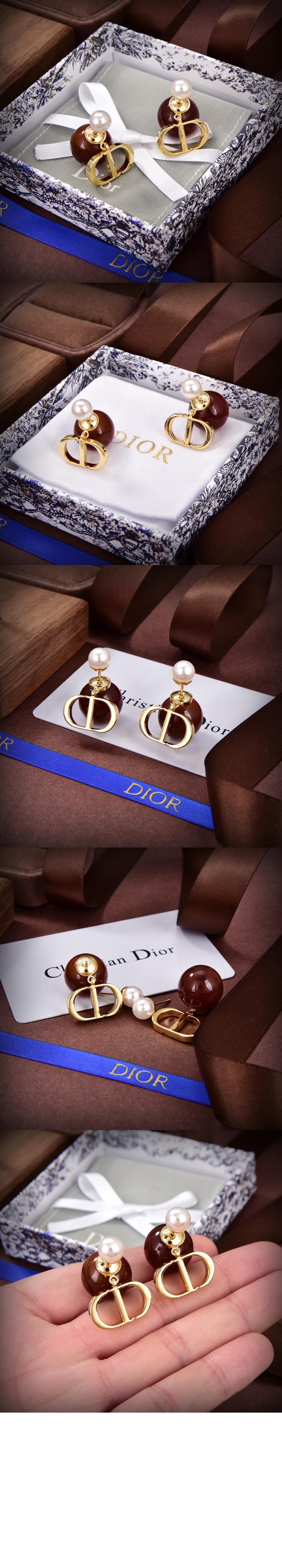 디올 Dior Tribales 귀걸이 E2350