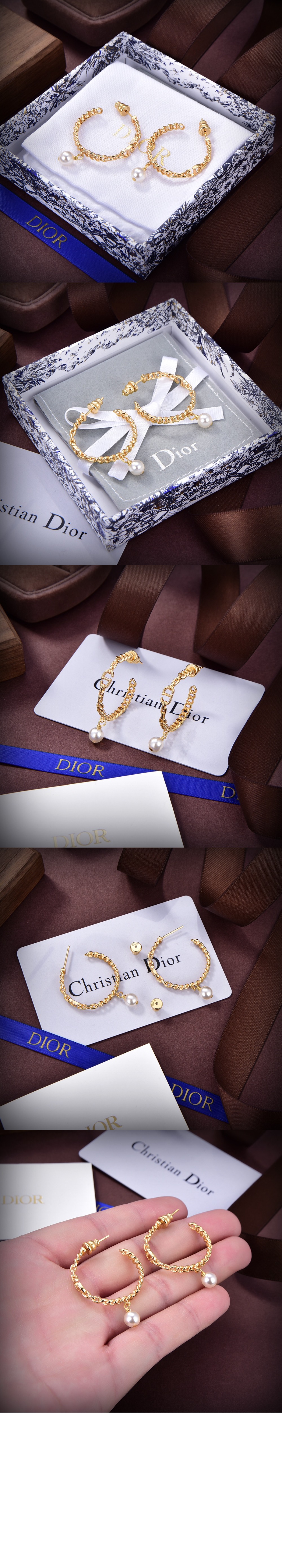 디올 30 Montaigne 귀걸이 E3068