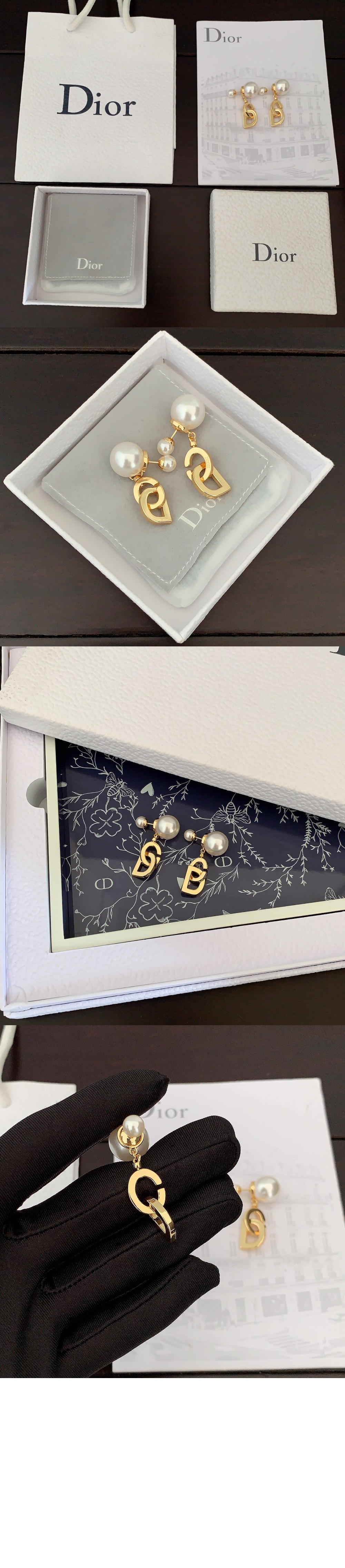 디올 Dior Tribales 귀걸이 E3074