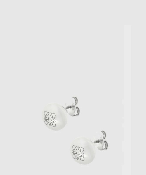 로에베 애너그램 페블 스터드 이어링