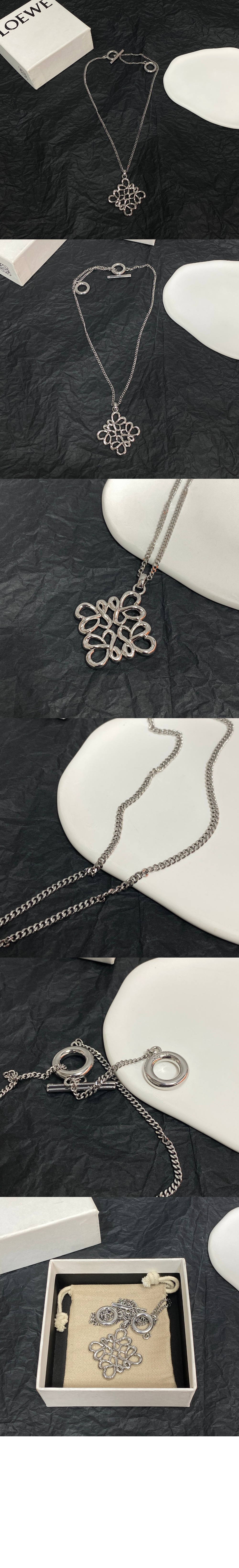 로에베 스몰 펜던트 넥클리스