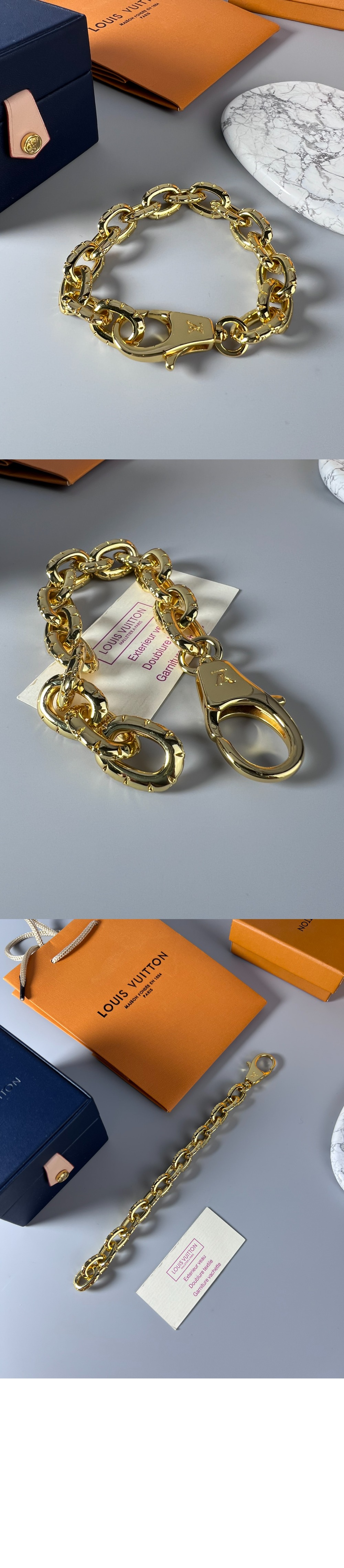 루이비통 LV 크라운 팔찌 M1052A