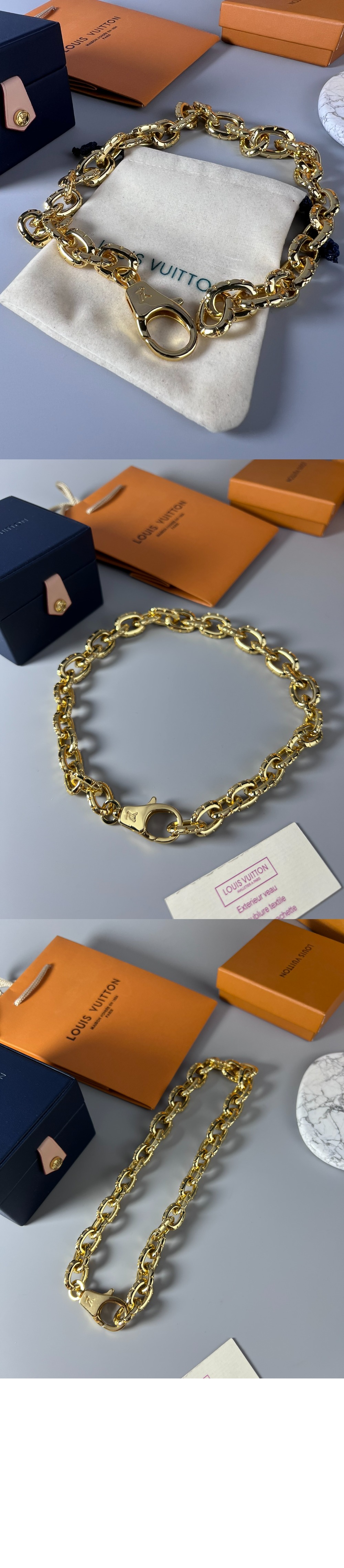 루이비통 LV 에지 목걸이 MM MP3003