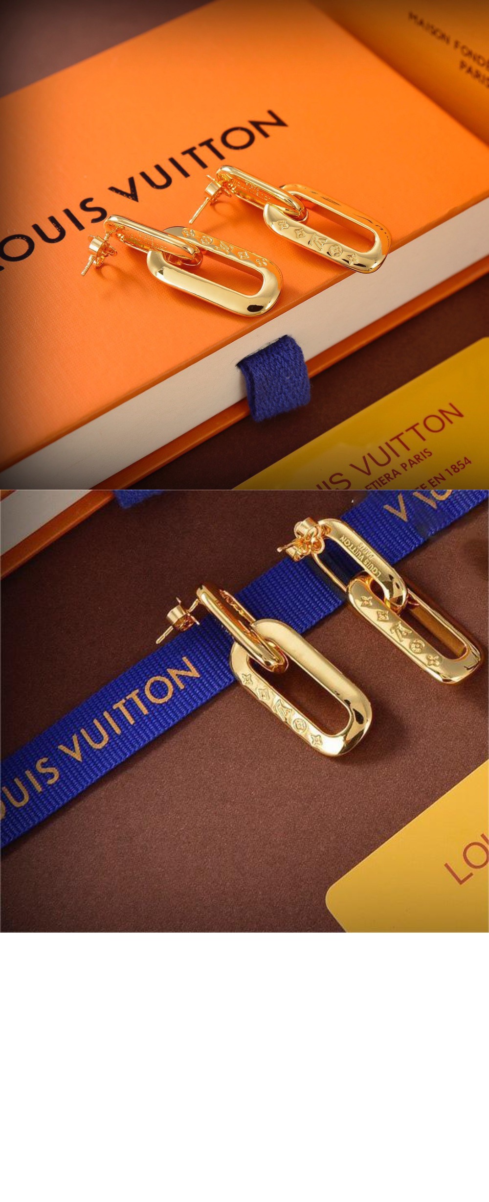 루이비통 LV 에지 더블 귀걸이 MP2990