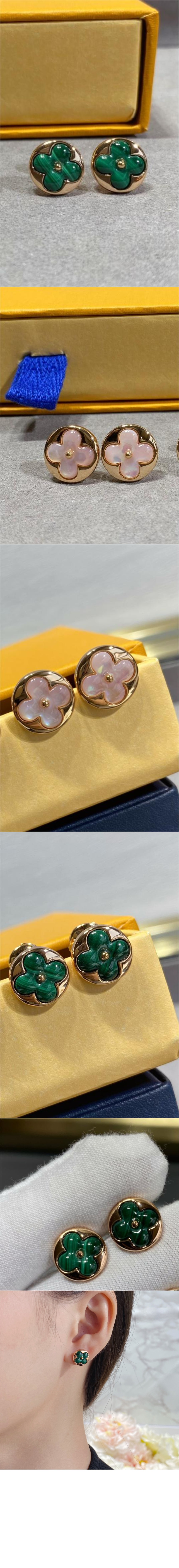 루이비통 컬러 블라썸 BB 썬 스터드 귀걸이 Q96673