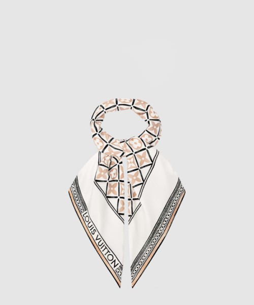 루이비통 모노그램 플라워 타일 스퀘어 90 M78980