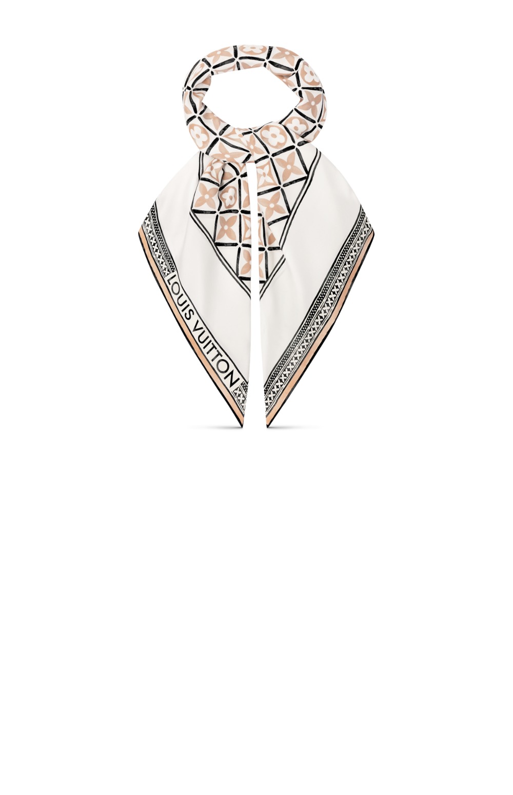 루이비통 모노그램 플라워 타일 스퀘어 90 M78980