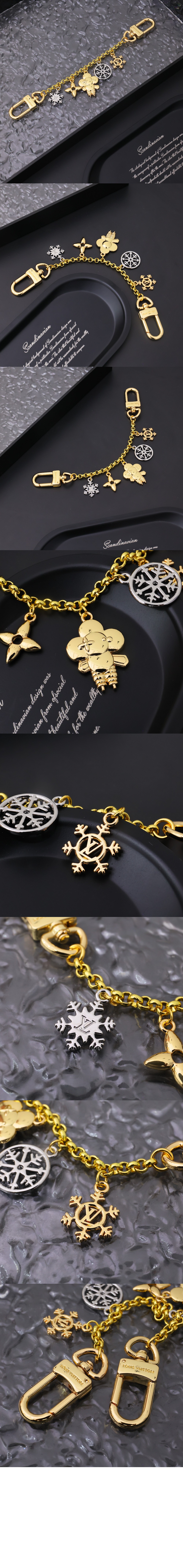 루이비통 비비엔 아이스 스케이트 체인 백 참 M01440