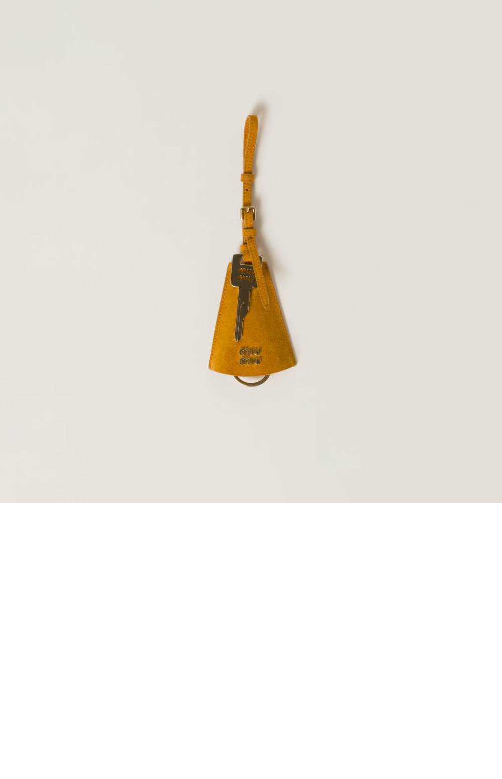 미우미우 스웨이드 가죽 트릭 5TL514