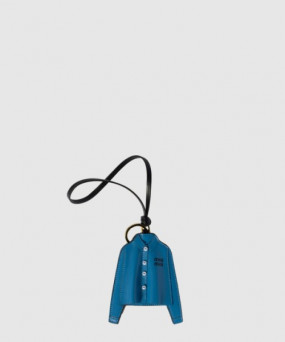 미우미우 가죽 키체인 트릭 5TL529