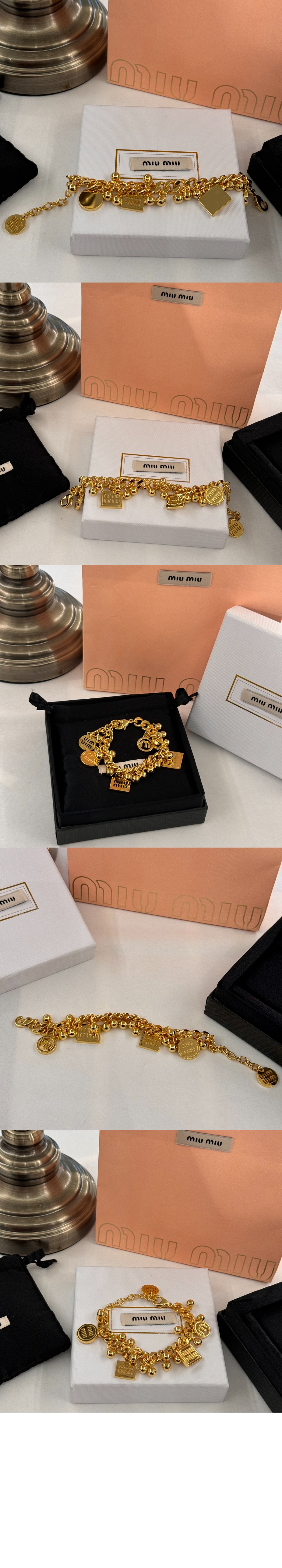 미우미우 메탈 팔찌 5IB561
