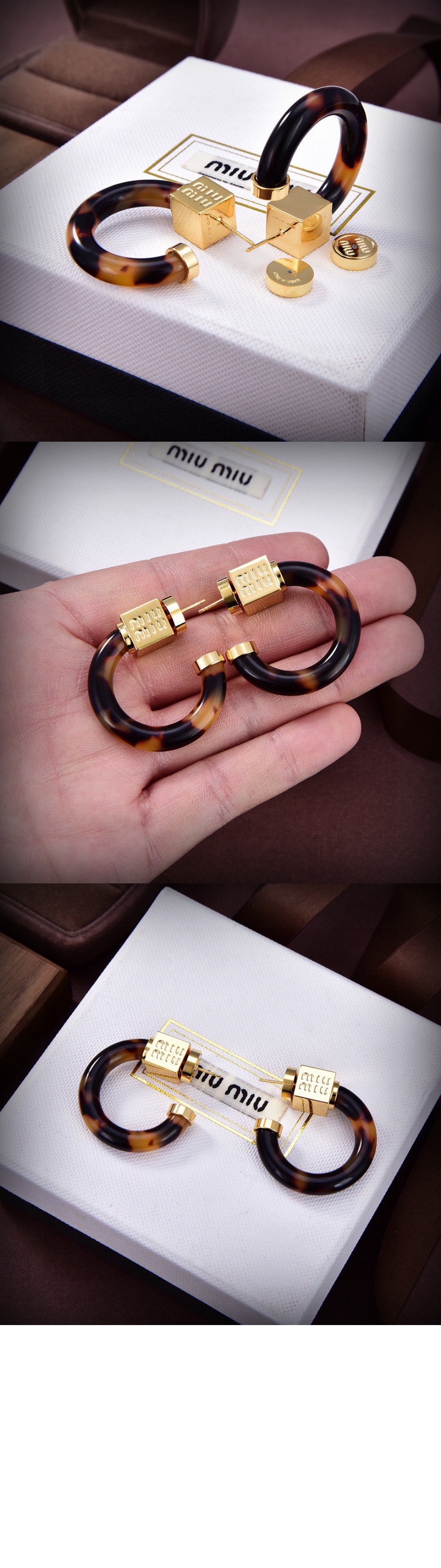 미우미우 이어링 5IO077