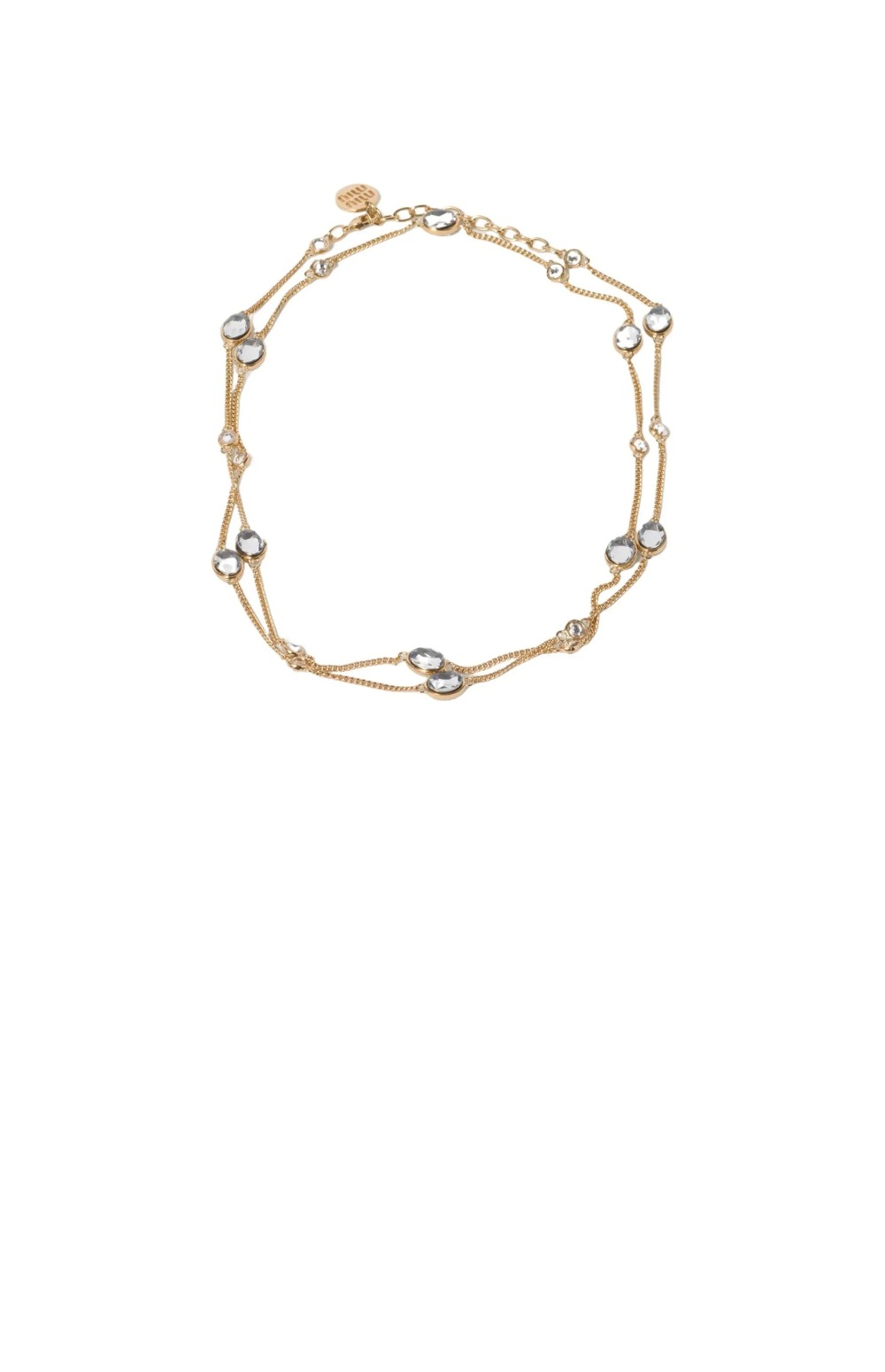 미우미우 메탈 및 인조 진주 목걸이 5IC118