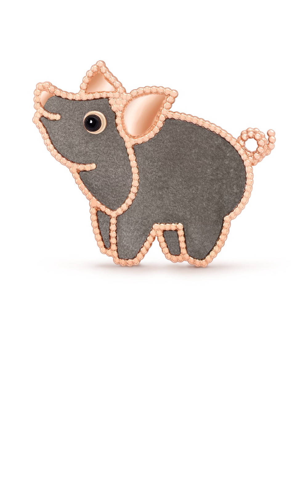 반클리프 럭키 애니멀 피그 클립 7UO00