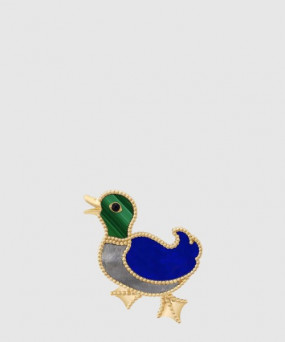 반클리프 럭키 애니멀즈 오리 클립 5lh00