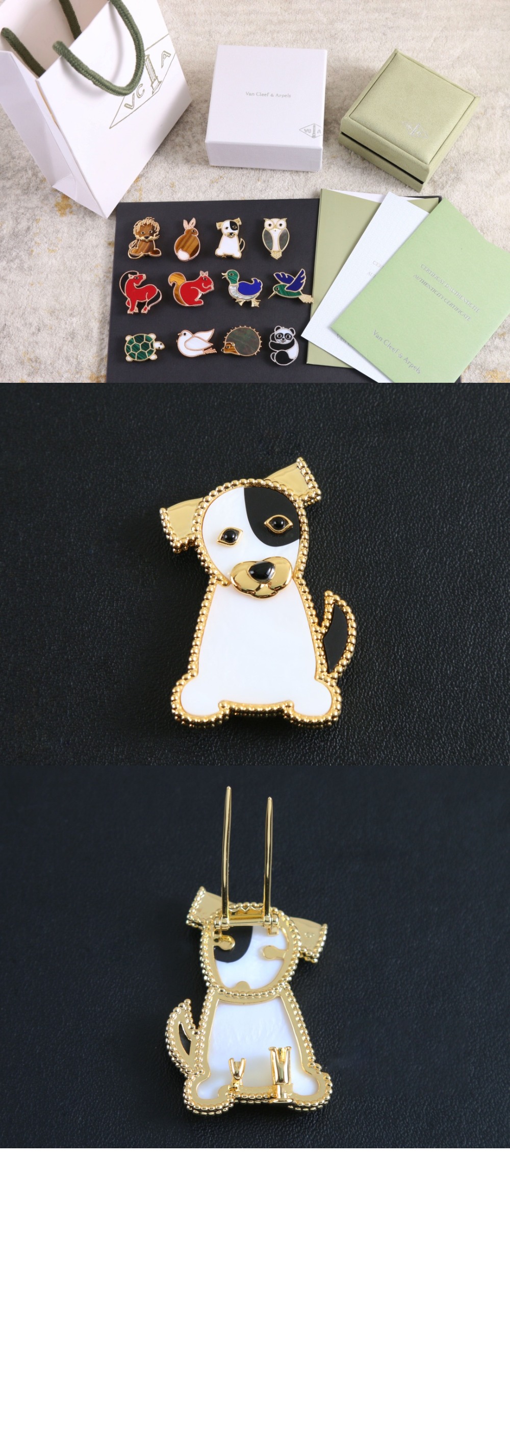 반클리프 럭키 애니멀즈 시앙 클립 2AU00